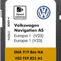 VW AS DISCOVER MEDIA SAT NAV MAP UPDATE SD CARD EUROPE 2026