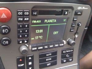 ALFA ROMEO 166 G3 SAT NAV MAP UPDATE CD