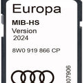 AUDI MIB-HS 2024-2025 SAT NAV MAP SD CARD EUROPE