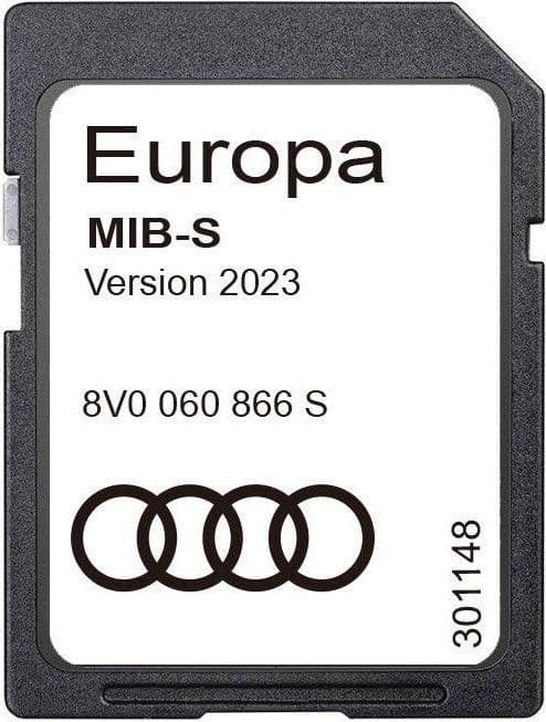 AUDI MIB-S 2023-2024 SAT NAV MAP SD CARD EUROPE