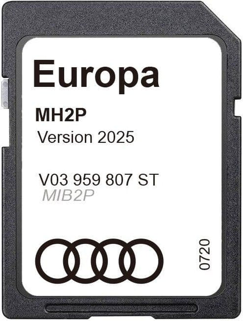 Audi Sat Nav Map SD Cards | DVD Disc Update 2025 – SNMU