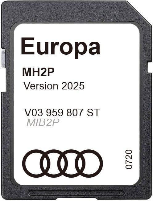 AUDI MMI 4G MH2P SAT NAV MAP SD CARD EUROPE 2025