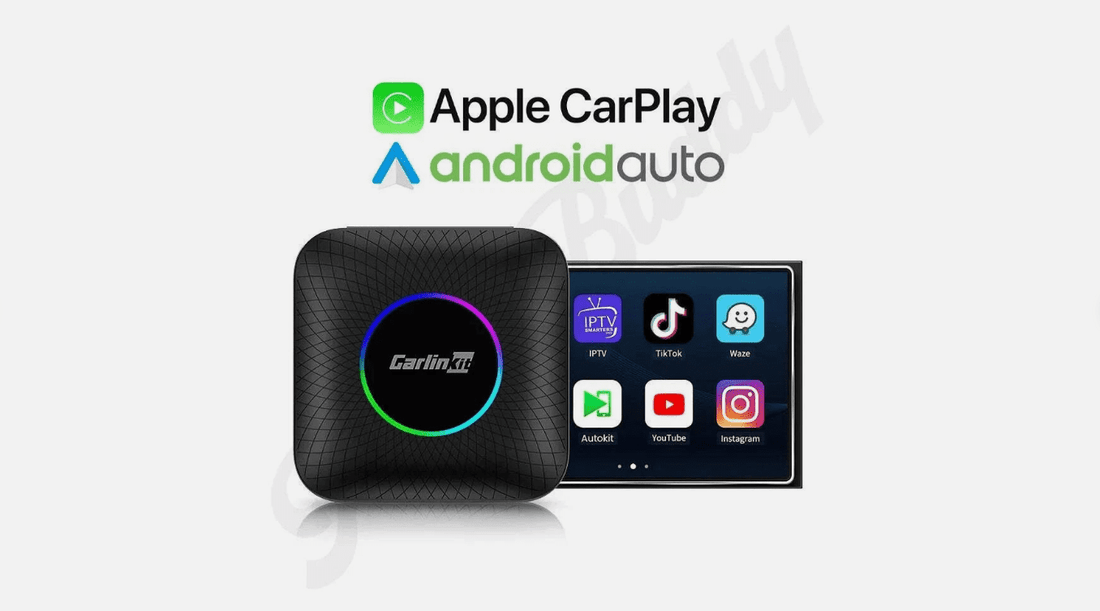 CarlinKit Android 13 Wireless CarPlay AI Box Android Auto LED Multimed ...