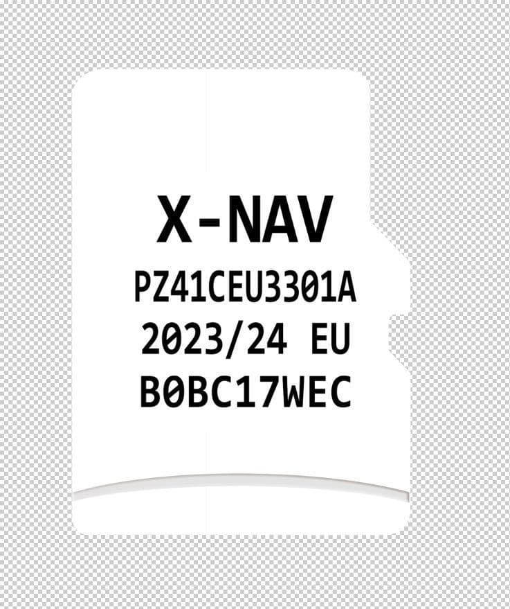 CITROEN C1 X-NAV 2023/2024 SAT NAV MAP UPDATE MICRO SD CARD