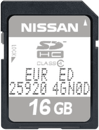 INFINITI INTOUCH SAT NAV MAP SD CARD EUROPE 2022