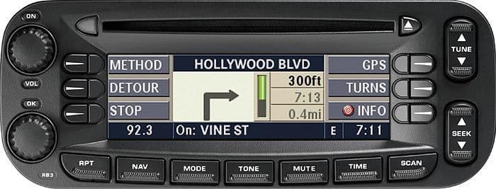 JEEP RB3 SAT NAV MAP UPDATE NAVIGATION DISC 2020