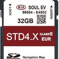 KIA GEN 4 SAT NAV MAP UPDATE 2025 EUROPE NAVIGATION SD CARD