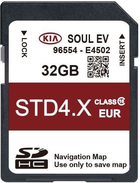 KIA GEN 4 SAT NAV MAP UPDATE 2025 EUROPE NAVIGATION SD CARD