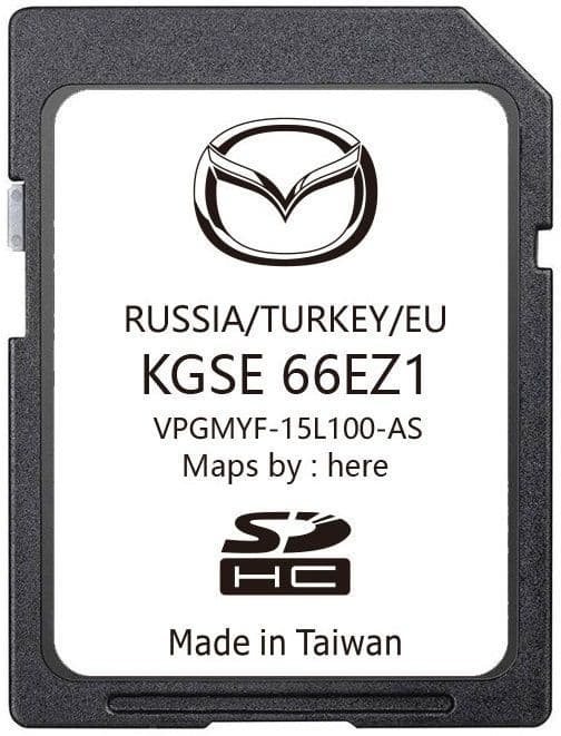 MAZDA CONNECT 2025 SAT NAV MAP SD CARD NAVIGATION UPDATE