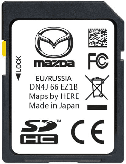 MAZDA GEN7 MZD CONNECT SAT NAV MAP SD CARD EUROPE 2023