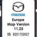 MAZDA NB1 TOMTOM SAT NAV MAP SD CARD EUROPE 2025