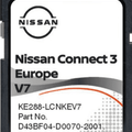 NISSAN CONNECT 3 SAT NAV 2023 MAP SD CARD NAVIGATION UPDATE