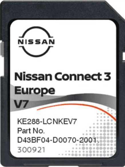 NISSAN CONNECT 3 SAT NAV 2023 MAP SD CARD NAVIGATION UPDATE