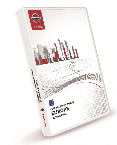 NISSAN/INFINITI XANAVI X9 SAT NAV MAP UPDATE DISC NAVIGATION DVD