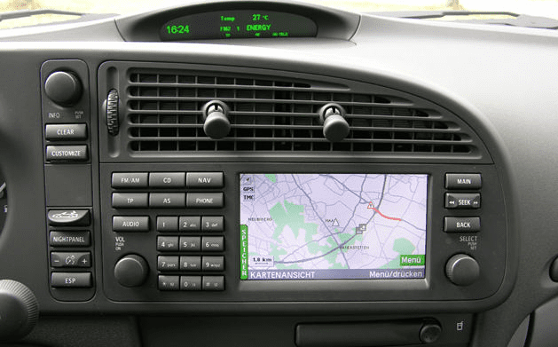 SAAB 93 SDAL SAT NAV MAP UPDATE DISC NAVIGATION DVD 2010