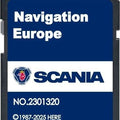 SCANIA SAT NAV MAP 2025 SD CARD NAVIGATION UPDATE