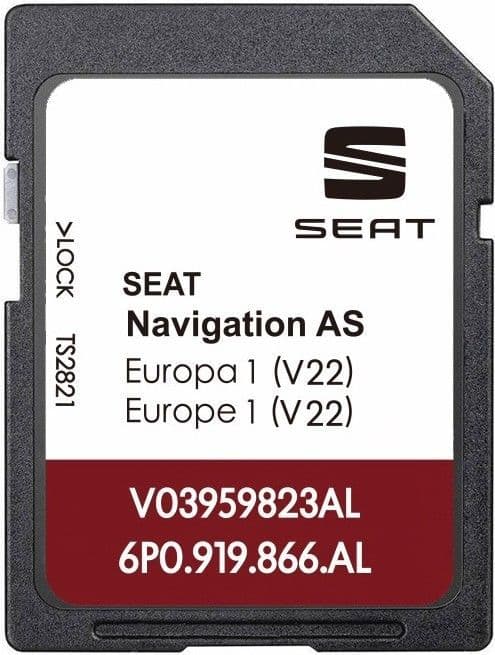 SEAT NAVIGATION AS 2026 SAT NAV MAP UPDATE SD CARD