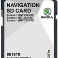 SKODA DISCOVER MEDIA AS 2026 SAT NAV MAP UPDATE SD CARD