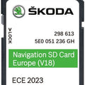 SKODA DISCOVER MEDIA AT 2024 SAT NAV MAP UPDATE SD CARD