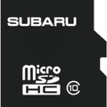 SUBARU GEN2 2025 SAT NAV MAP NAVIGATION MICRO SD CARD