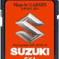 SUZUKI GARMIN SAT NAV MAP UPDATE SD CARD EUROPE 2021