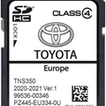 TOYOTA TNS350 SAT NAV SD CARD 2020 MAP UPDATE