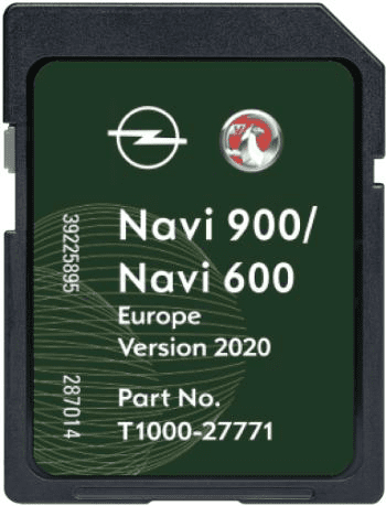 VAUXHALL OPEL NAVI 600 / 900 SAT NAV MAP UPDATE NAVIGATION SD CARD 2020