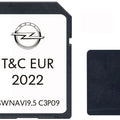 VAUXHALL OPEL SAT NAV MAP MICRO SD CARD TOUCH & CONNECT NAVI 2023
