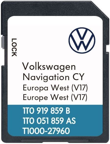 VW RNS510/810 SAT NAV MAP UPDATE SD NAVIGATION 2021